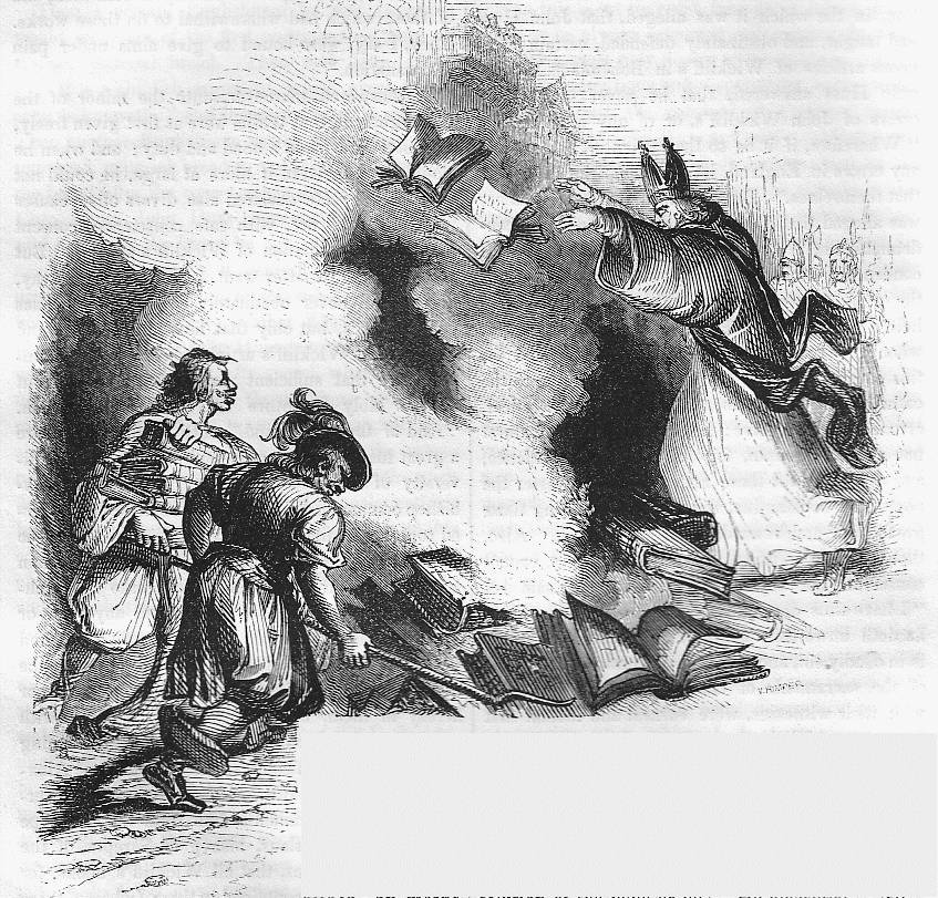 Rome burning John Huss’s books