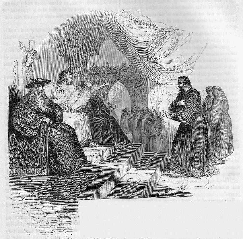 The trial of John Huss